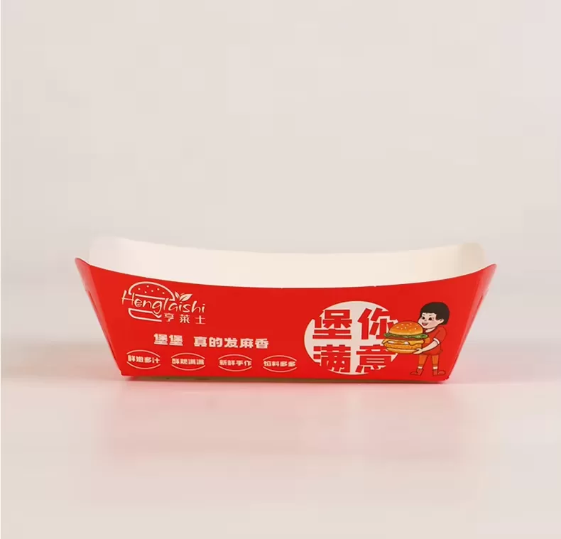 Recyclable Black Kraft Paper Food Trays – Disposable Cardboard Snack and Meal Serving B... - SKU CPB10683 - UGI Packaging