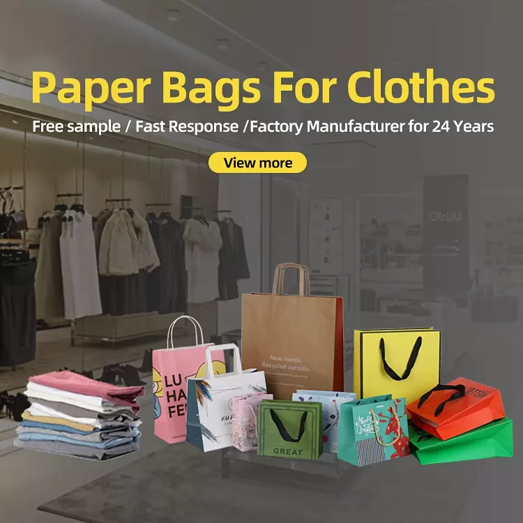 Custom Kraft Paper Bags with Die-Cut Handles – Personalized Recyclable Packaging with L... - SKU FPB90317 - UGI Packaging