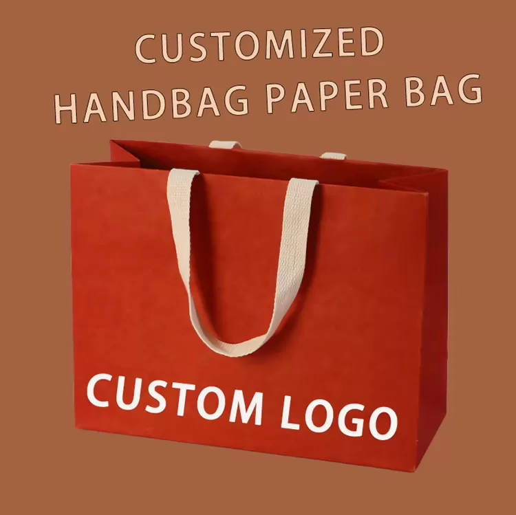 Recyclable Biodegradable Luxury Gift Paper Bags – Custom Logo Printed Shopping Bags for... - SKU FPB90310 - UGI Packaging