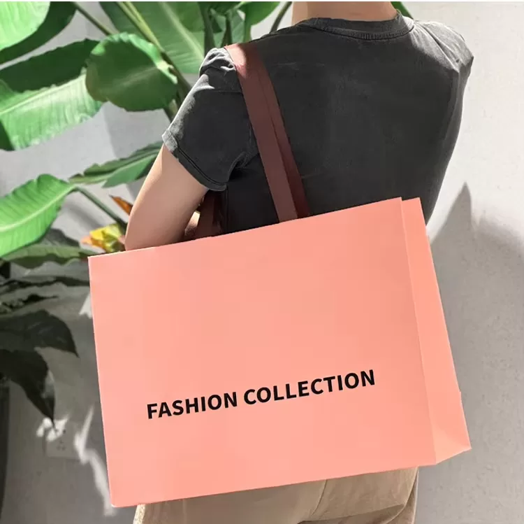 Recyclable Kraft Paper Takeout Bags with Handles – Compostable Food Packaging with Logo... - SKU FPB90381 - UGI Packaging