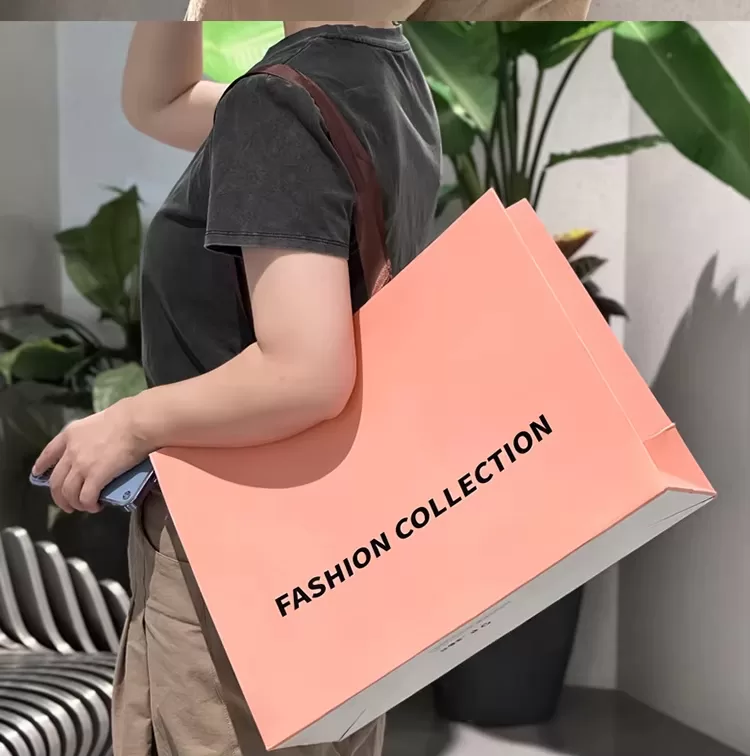 Recyclable Kraft Paper Takeout Bags with Handles – Compostable Food Packaging with Logo... - SKU FPB90381 - UGI Packaging