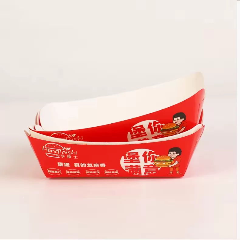 Recyclable Black Kraft Paper Food Trays – Disposable Cardboard Snack and Meal Serving B... - SKU CPB10683 - UGI Packaging