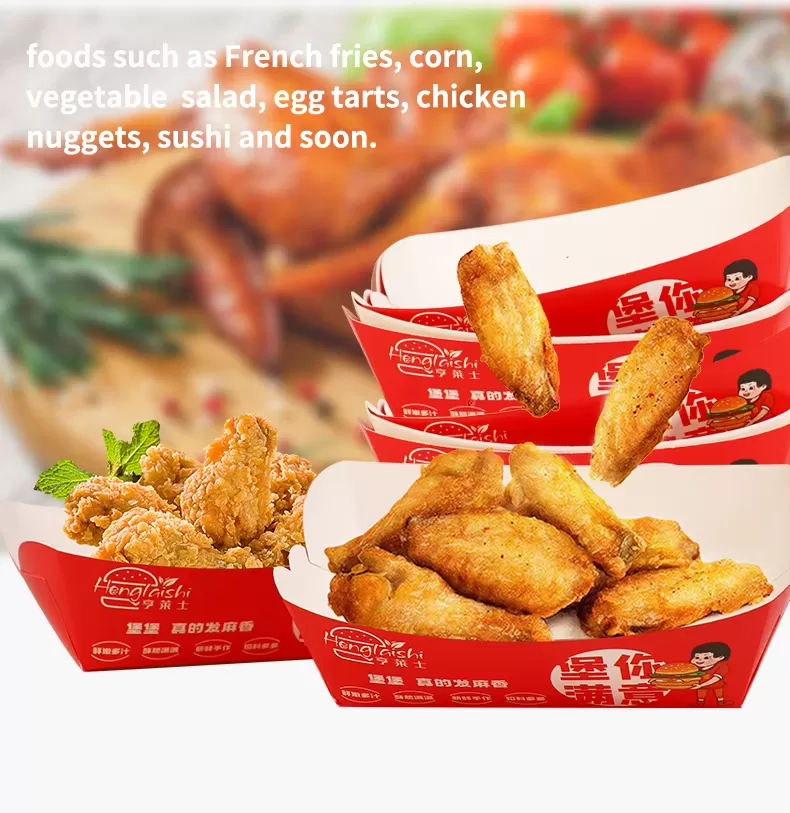 Recyclable Black Kraft Paper Food Trays – Disposable Cardboard Snack and Meal Serving B... - SKU CPB10683 - UGI Packaging