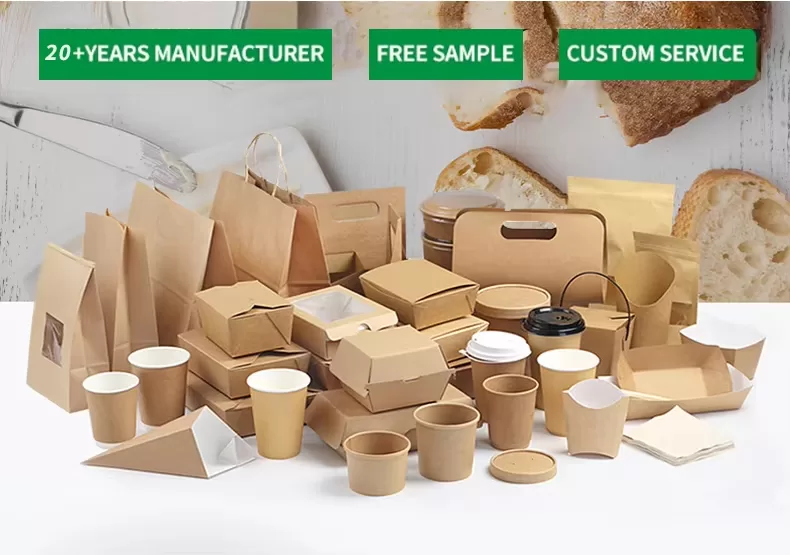 Disposable Paper Food Boxes and Bags – Kraft Fried Chicken Buckets, French Fry Bags, Eg... - SKU CPB10692 - UGI Packaging