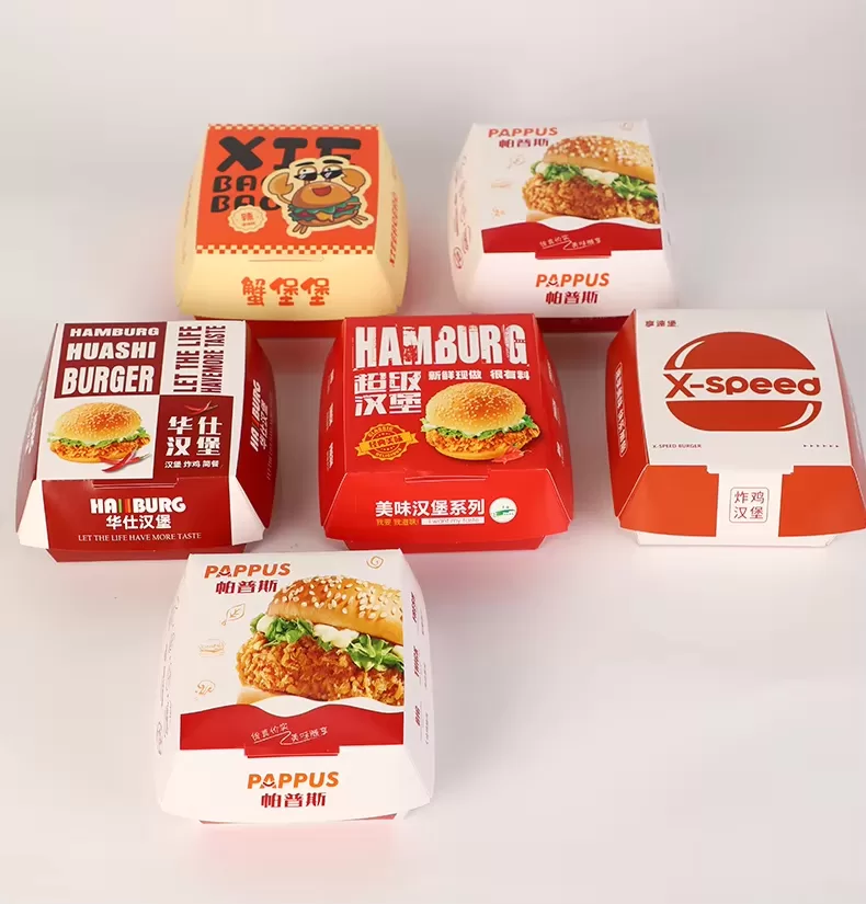 Custom Logo Fast Food Packaging Set – Kraft Paper Boxes for Burgers, Sandwiches, Hot Do... - SKU CPB10726 - UGI Packaging