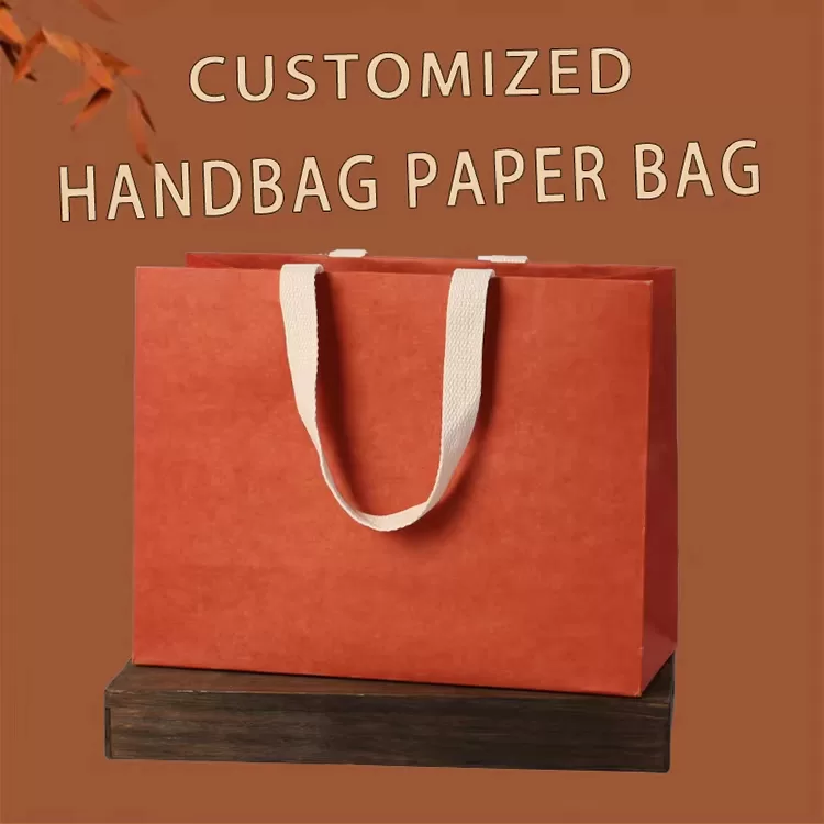 Recyclable Biodegradable Luxury Gift Paper Bags – Custom Logo Printed Shopping Bags for... - SKU FPB90310 - UGI Packaging