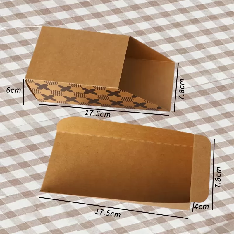 Drawer Style Kraft Paper Food Boxes – Biodegradable Takeout Containers for Egg Toast, S... - SKU CPB10701 - UGI Packaging