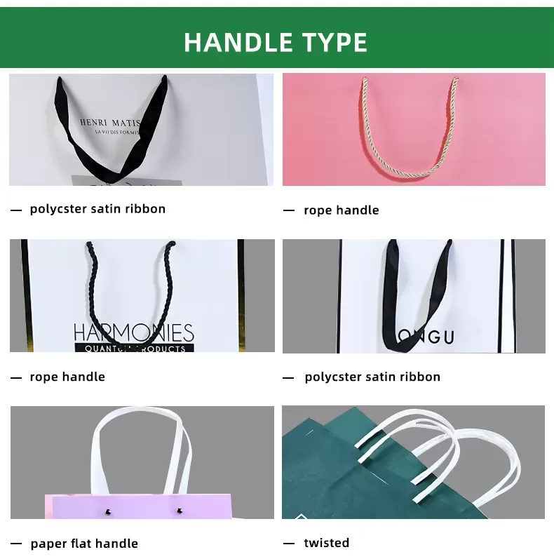 Luxury Gift Paper Bags with Ribbon Handles – Custom Logo Printed Boutique Shopping Bags... - SKU FPB90293 - UGI Packaging