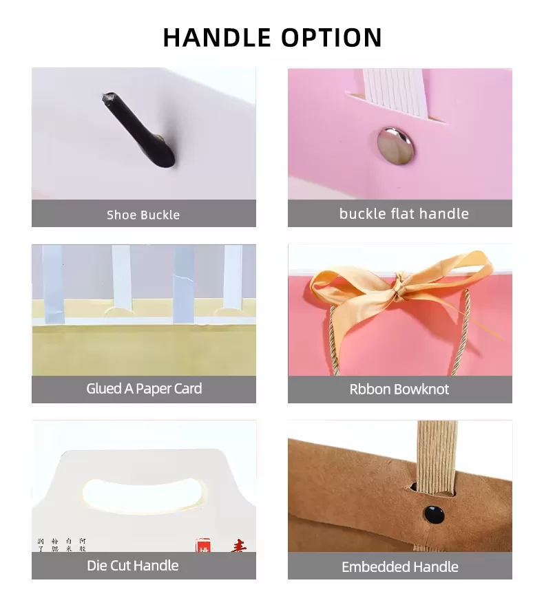 Luxury Gift Paper Bags with Ribbon Handles – Custom Logo Printed Boutique Shopping Bags... - SKU FPB90293 - UGI Packaging