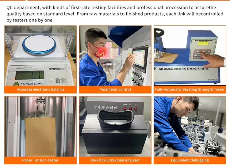 Custom White Kraft Paper Bags with Handles – Recyclable Take-Out Shopping Gift Bags, Pe... - SKU FPB90629 - UGI Packaging