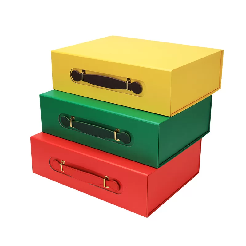 Luxury Foldable Gift Box with Magnetic Closure and Satin Ribbon – Custom Make, Sturdy Reusable Black Present Box for Birthday, Wedding, Anniversary, Bridesmaid, Business & Holiday Gifts - 图片 2