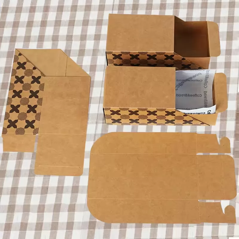 Drawer Style Kraft Paper Food Boxes – Biodegradable Takeout Containers for Egg Toast, Sandwiches, Hot Dogs, Burgers, Subs – Eco-Friendly, Leak-Proof, Grease-Resistant Box for Delivery, Parties - 图片 2