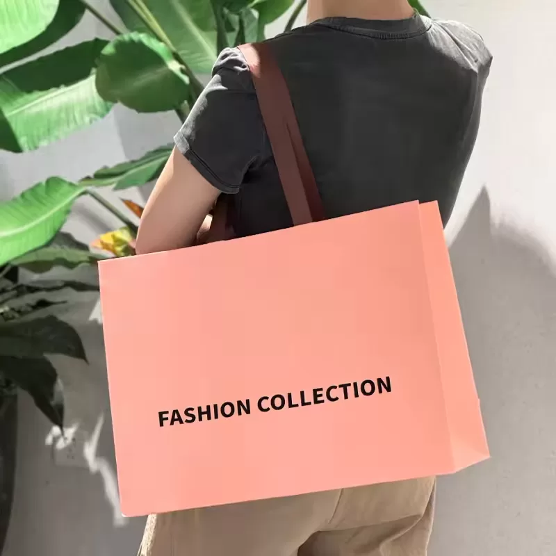 Recyclable Kraft Paper Takeout Bags with Handles – Compostable Food Packaging with Logo for Restaurants, Cafés, Bakeries, Deli Meals, Sandwiches, Snacks & Eco-Friendly To-Go Orders - 图片 3