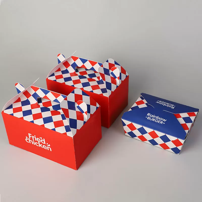 Kraft Paper Food Boxes – Disposable Takeout Containers for Fried Chicken, Wings, Burgers, Fries, Chicken Legs – Grease-Resistant Fast Food Packaging for Restaurants, Events, Delivery - 图片 3