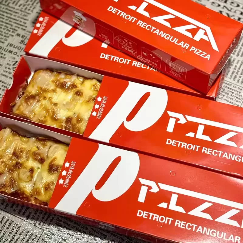 Custom Printed Pizza Boxes – Corrugated Cardboard Takeout Containers for Pizza Delivery, Food Trucks, and Parties – Personalized Color Packaging with Logo for Small & Large Pizzas, Eco-Friendly & Sturdy - 图片 3