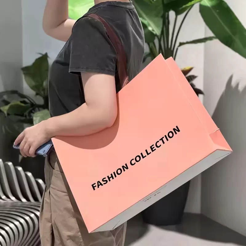 Recyclable Kraft Paper Takeout Bags with Handles – Compostable Food Packaging with Logo for Restaurants, Cafés, Bakeries, Deli Meals, Sandwiches, Snacks & Eco-Friendly To-Go Orders - 图片 5