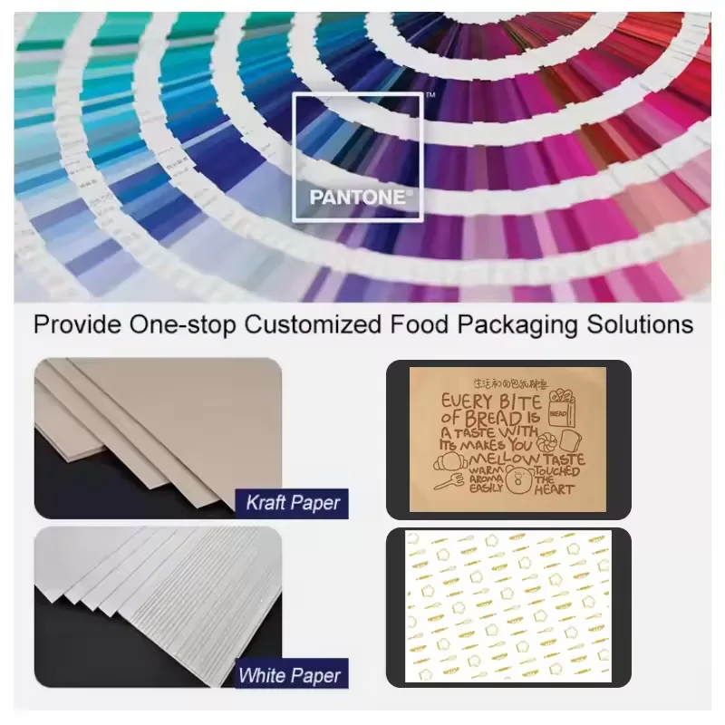 Custom Logo Paper Food Boxes – Clamshell Takeout Containers for Burgers, Hot Dogs, Sandwiches – Disposable, Eco-Friendly, Grease-Resistant for Restaurants, Cafes, Trucks - 图片 5