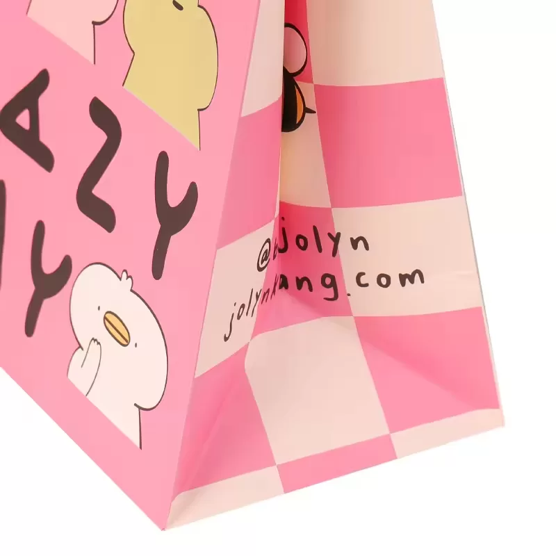 Custom Kraft Paper Bags with Handles – Eco-Friendly Brown or White Recycled Bags with Logo Print, Ideal for Food Takeout, Grocery, Gift, and Retail Use in Restaurants, Cafes, and Small Businesses. - 图片 5