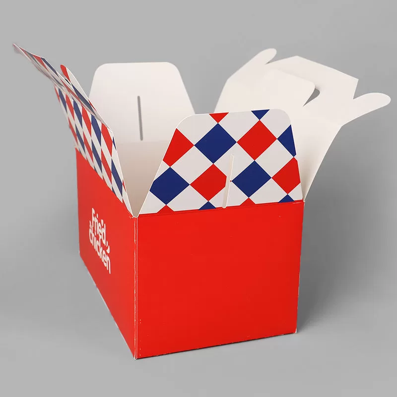 Kraft Paper Food Boxes – Disposable Takeout Containers for Fried Chicken, Wings, Burgers, Fries, Chicken Legs – Grease-Resistant Fast Food Packaging for Restaurants, Events, Delivery - 图片 6