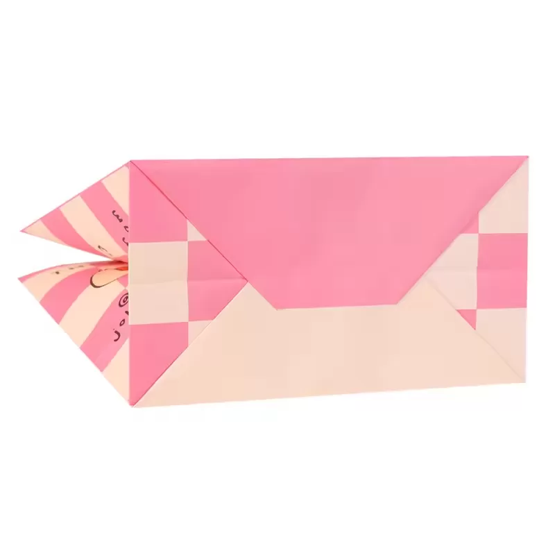 Custom Kraft Paper Bags with Handles – Eco-Friendly Brown or White Recycled Bags with Logo Print, Ideal for Food Takeout, Grocery, Gift, and Retail Use in Restaurants, Cafes, and Small Businesses. - 图片 6