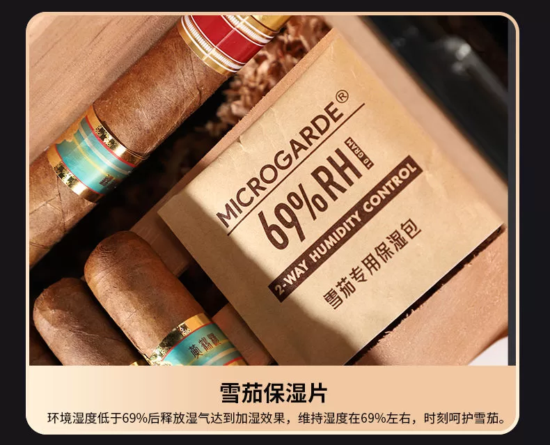 Premium Cigar Humidor Box with Transparent Lid – Spanish Cedar Wood & Food-Grade PS – A... - SKU CHB10672 - UGI Packaging