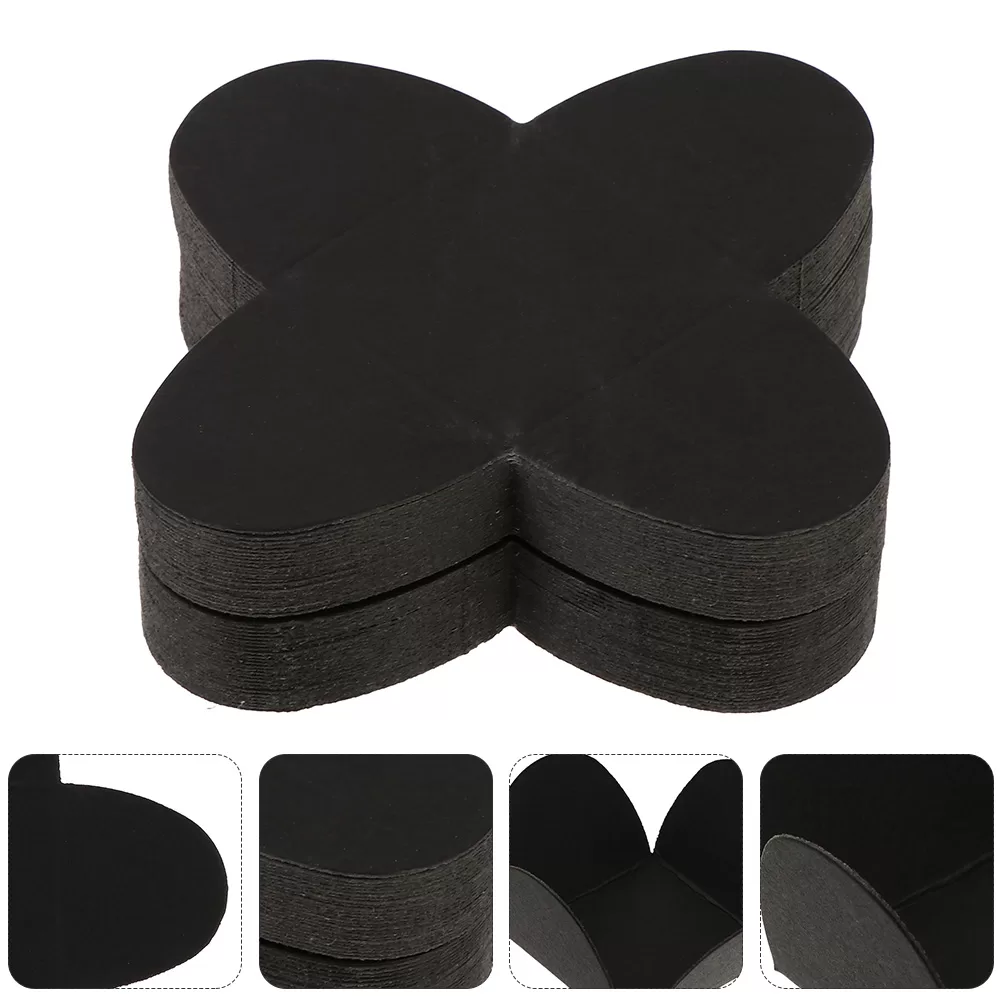 Paper Chocolate Truffle Candy Cups – Mini Cupcake Muffin Liners and Wrappers for Baking, Square Holders, Dessert Display Tray, Party Favors, Cake Trays, Candy Packaging Box 2