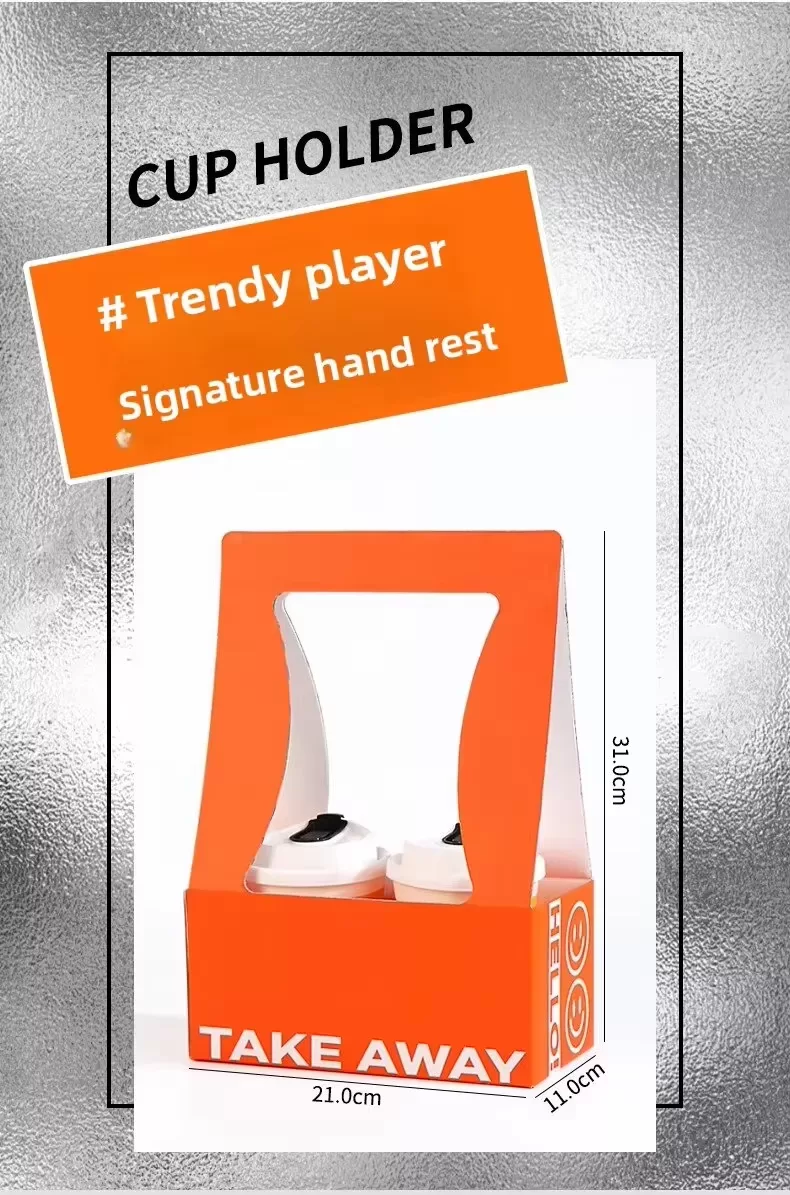 Corrugated Paper Cup Carrier Tray – Portable Eco-Friendly Drink Holder for 2/4 Cups – S... - SKU PDH22019 - UGI Packaging