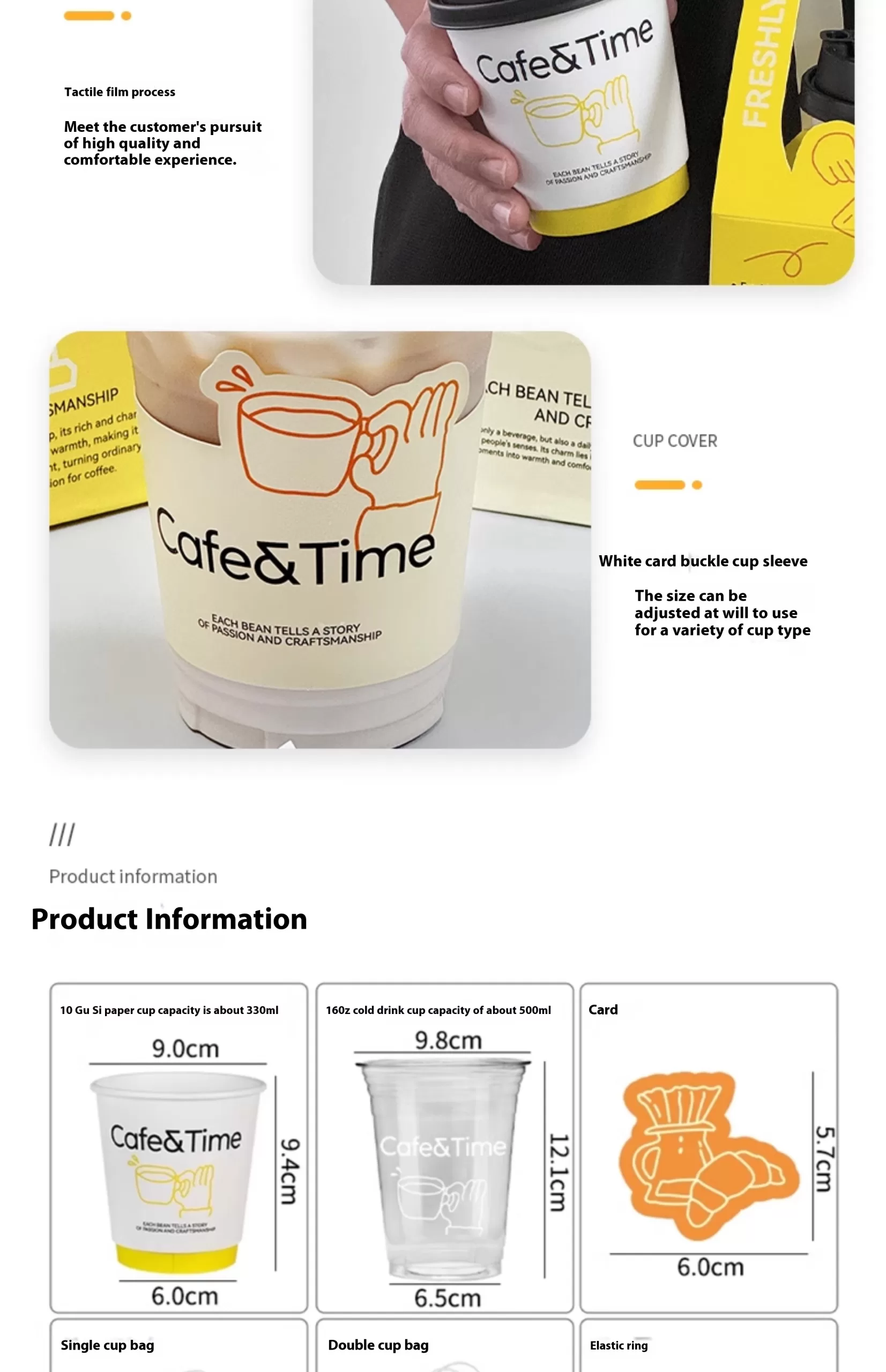 Creative Single Wall Disposable Paper Cups – Custom Printed Eco-Friendly To-Go Drinkwar... - SKU PDH22064 - UGI Packaging