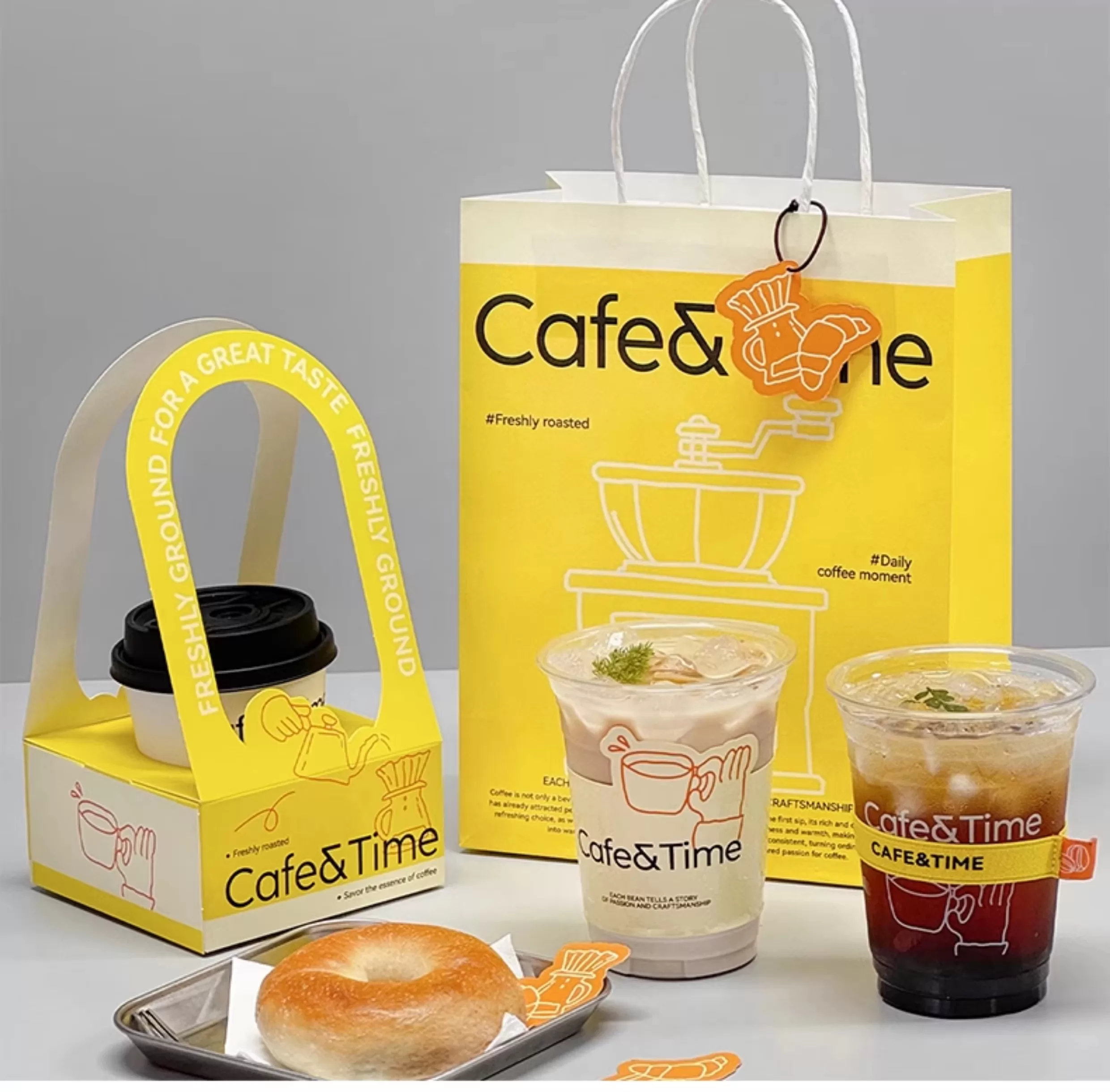 Creative Single Wall Disposable Paper Cups – Custom Printed Eco-Friendly To-Go Drinkwar... - SKU PDH22064 - UGI Packaging