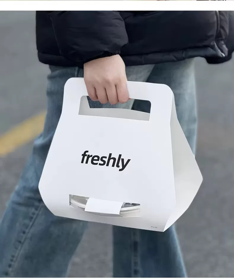 Biodegradable Paper Pulp Lunch Trays – Custom Logo Eco-Friendly 3-Compartment Disposabl... - SKU PDH22082 - UGI Packaging