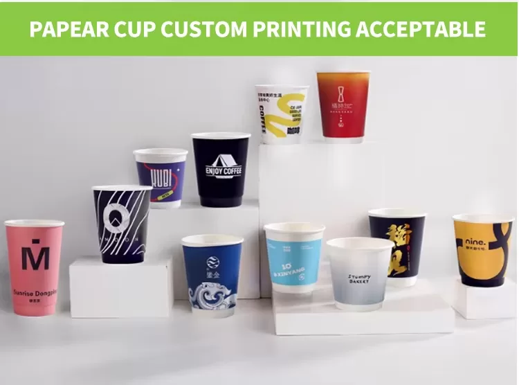 Creative Single Wall Disposable Paper Cups – Custom Printed Eco-Friendly To-Go Drinkwar... - SKU PDH22064 - UGI Packaging