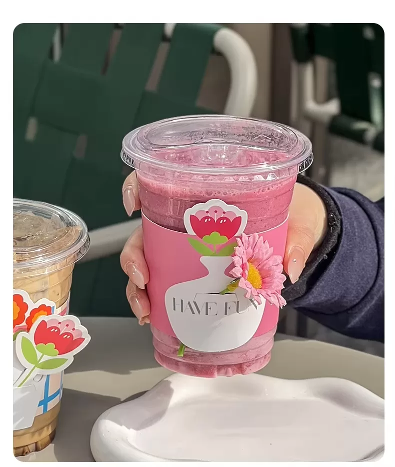 Custom Printed Coffee Cup Sleeve – Disposable Kraft Insulated Wrap with Logo for Hot Dr... - SKU CCS15085 - UGI Packaging