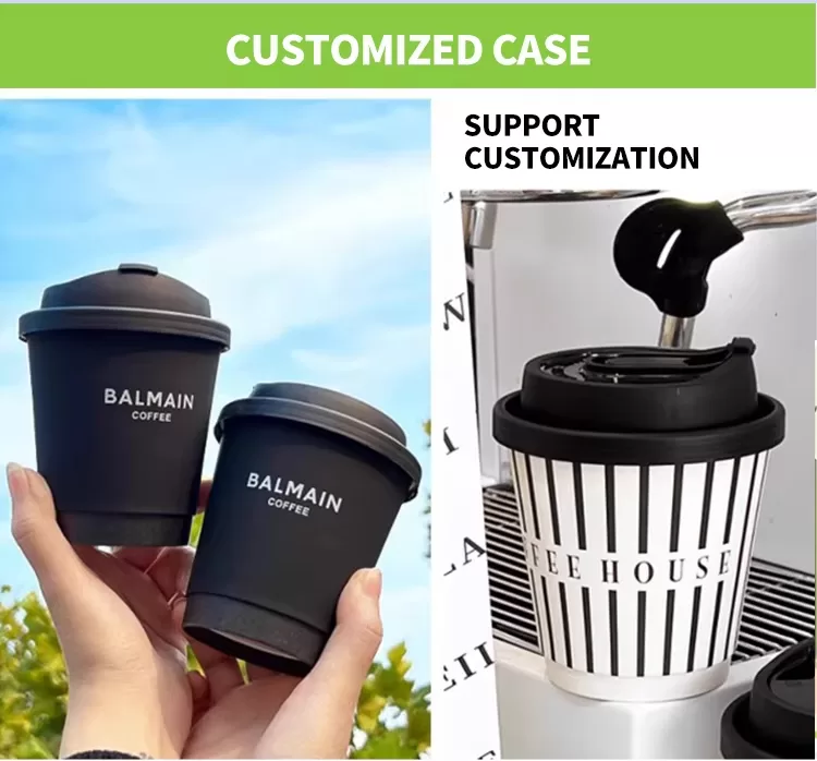 Creative Single Wall Disposable Paper Cups – Custom Printed Eco-Friendly To-Go Drinkwar... - SKU PDH22064 - UGI Packaging