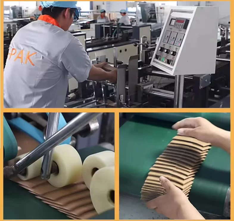 Christmas Holiday Disposable Coffee Cups – 16oz Festive Kraft Paper Hot Drink Cups with... - SKU CCS15118 - UGI Packaging