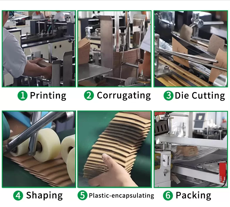 Recyclable Kraft Paper Coffee Cup Sleeves – Custom Logo Disposable Heat Sleeve for Hot ... - SKU CCS15073 - UGI Packaging