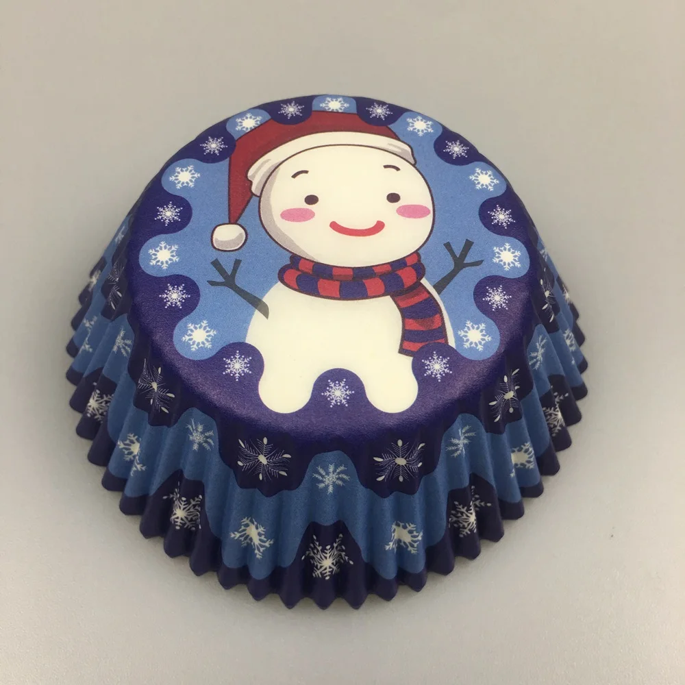 50pcs Animal Pattern Cupcake Liners – White Cow, Zebra, Leopard, Camouflage & Stripes – Greaseproof Baking Cups for Family, Birthdays, Christmas, Parties, Muffins & Cake Holders - 图片 30