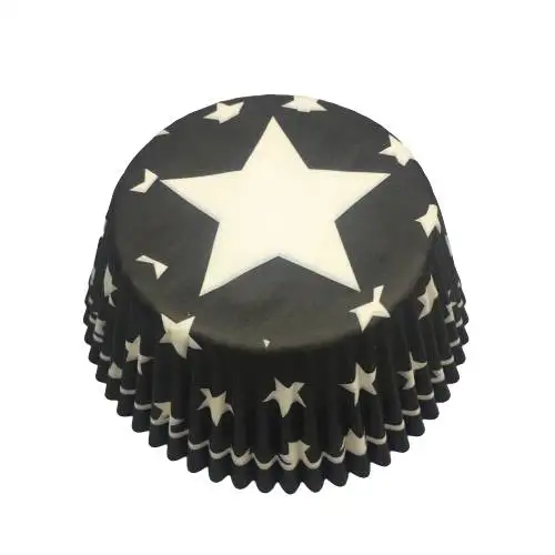 50pcs Animal Pattern Cupcake Liners – White Cow, Zebra, Leopard, Camouflage & Stripes – Greaseproof Baking Cups for Family, Birthdays, Christmas, Parties, Muffins & Cake Holders - 图片 12