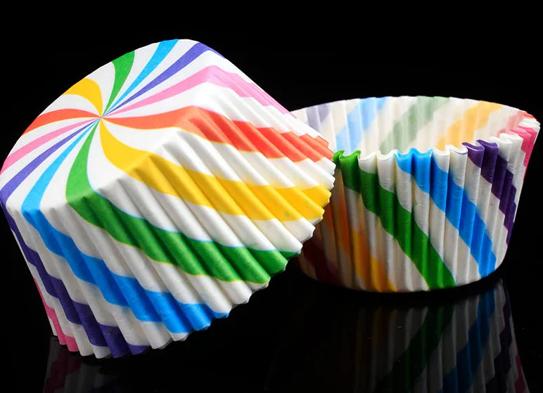 50pcs Animal Pattern Cupcake Liners – White Cow, Zebra, Leopard, Camouflage & Stripes – Greaseproof Baking Cups for Family, Birthdays, Christmas, Parties, Muffins & Cake Holders - 图片 32