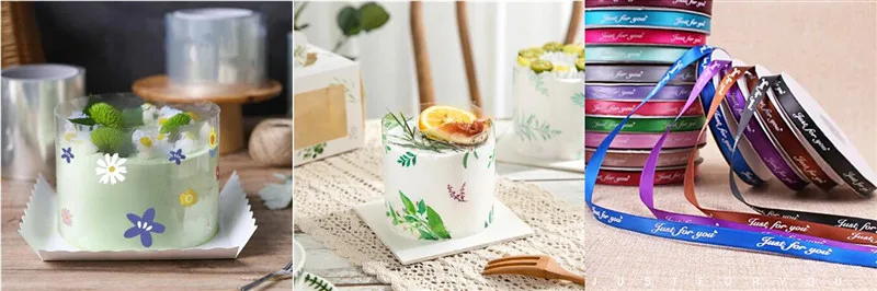 Life Surprise Cake Box with Handle – Recyclable Paper Box for 4/6/8 Inch Cakes – Ideal for Weddings, Birthdays, Baby Showers, Party Celebrations, Gift Display, Takeout & Cake Transport