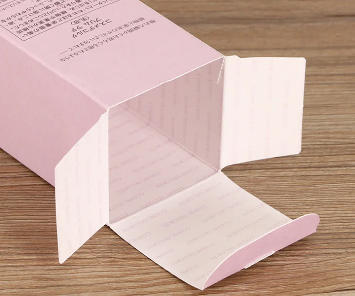 Folding Carton Gift Box – Custom Brown Paper Packaging for Lipstick, Fragrance, and Cosmetics with Logo Printing. Layered Design Perfect for Branding, Gifting, and Elegant Presentation.