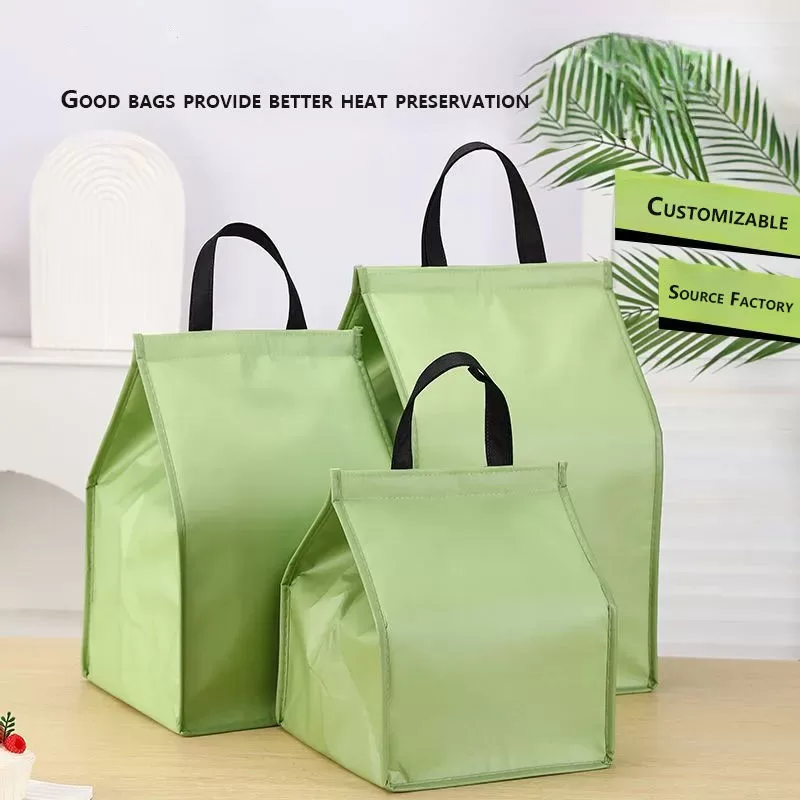 Double-Layer Insulated Cake Cooler Bag – Thermal Bento Tote with Handle for Dessert, Lu... - SKU ICB16729 - UGI Packaging