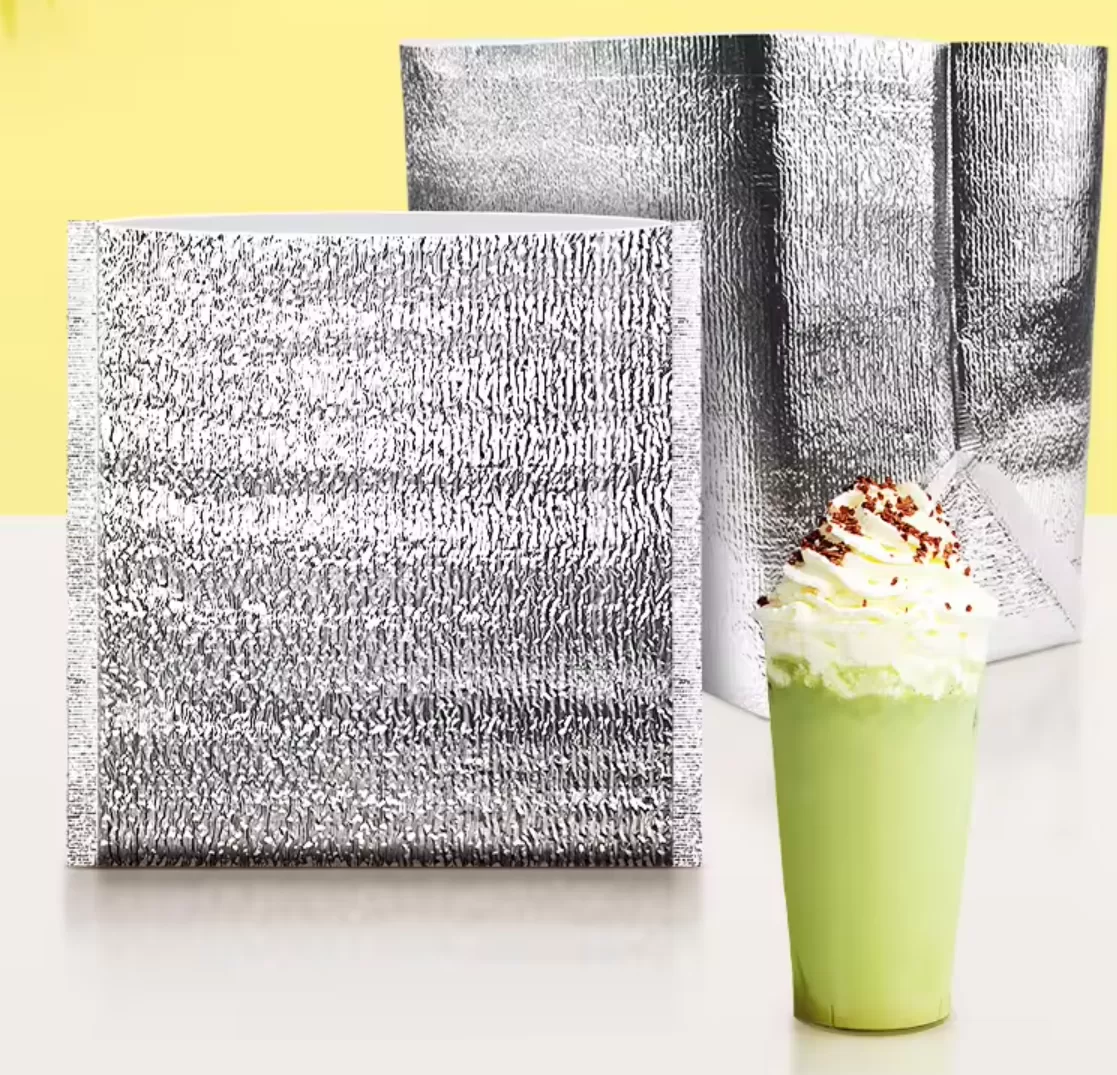 Insulated Food Delivery Bag – Thermal Cooler Tote for Hot & Cold Meals, Groceries, Catering, Takeout – Reusable, Leak-Proof, Aluminum Lined Carrier for Restaurants & Personal Use - 图片 2