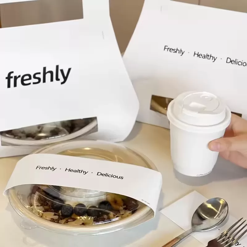 Biodegradable Paper Pulp Lunch Trays – Custom Logo Eco-Friendly 3-Compartment Disposable Food Plates for Restaurants, Schools, Events – Sturdy Takeout Container – 100% Compostable - 图片 2