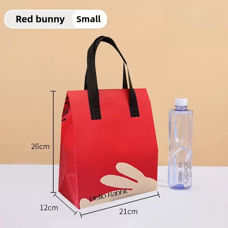 Reusable Insulated Food Delivery Bag with Handle – Custom Size Thermal Tote for Takeout... - SKU IFB16703 - UGI Packaging