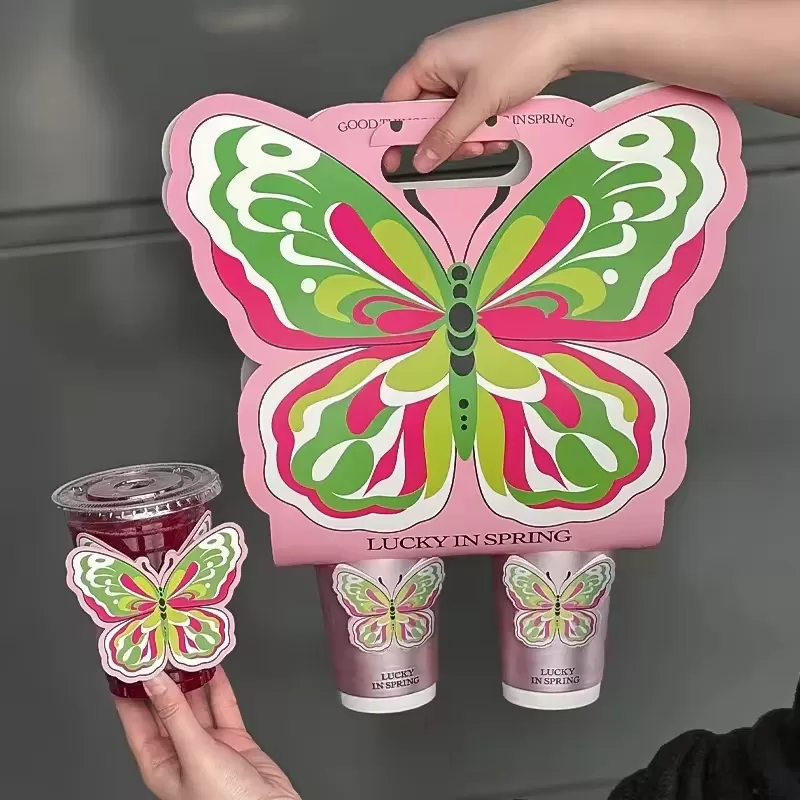 Insulated Disposable Coffee Cups with Lids – Eco-Friendly Hot Beverage Paper Cups for Tea, Espresso & Cocoa – Ripple Wall Takeaway Cups for Office, Café, Parties, Events – Customizable Design - 图片 3