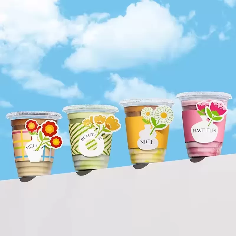 Custom Printed Coffee Cup Sleeve – Disposable Kraft Insulated Wrap with Logo for Hot Drink Protection – 250GSM Eco Heat Barrier for 8–20oz Cups – Ideal for Cafés, Events, and Beverage Branding - 图片 4