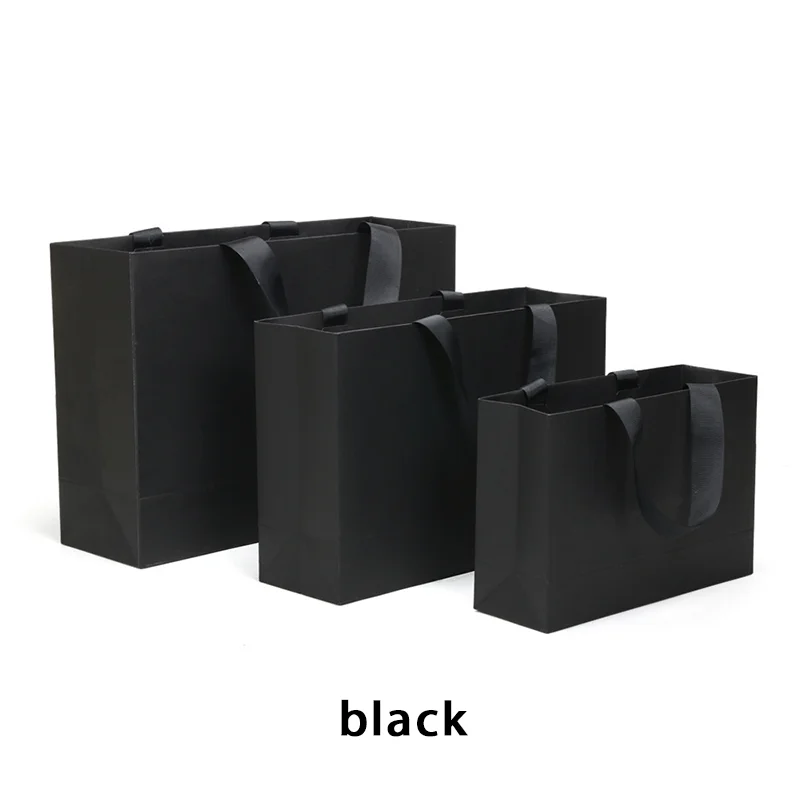Custom Paper Gift Bags – Durable, eco-friendly paper bags with printed logos, perfect for packaging gifts, retail, parties, and events in various sizes and styles for personalized branding. - 图片 9
