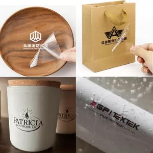 Custom 3D UV Transfer Stickers – Personalized Waterproof Vinyl Decals with Logo or Text for Business Packaging, Boxes, Bags, Gift Wrapping, and Branding – Easy Peel & Stick Design