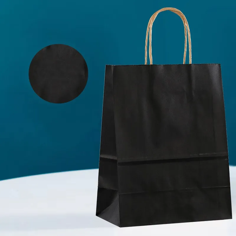 Kraft Paper Gift Bag – Reusable Shopping & Packaging Bag with Handles for Wedding, Party, Business, Retail Use, Ideal for Craft Gifts, Groceries, Eco-Friendly and Sturdy 15