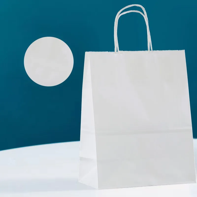 Kraft Paper Gift Bag – Reusable Shopping & Packaging Bag with Handles for Wedding, Party, Business, Retail Use, Ideal for Craft Gifts, Groceries, Eco-Friendly and Sturdy 11